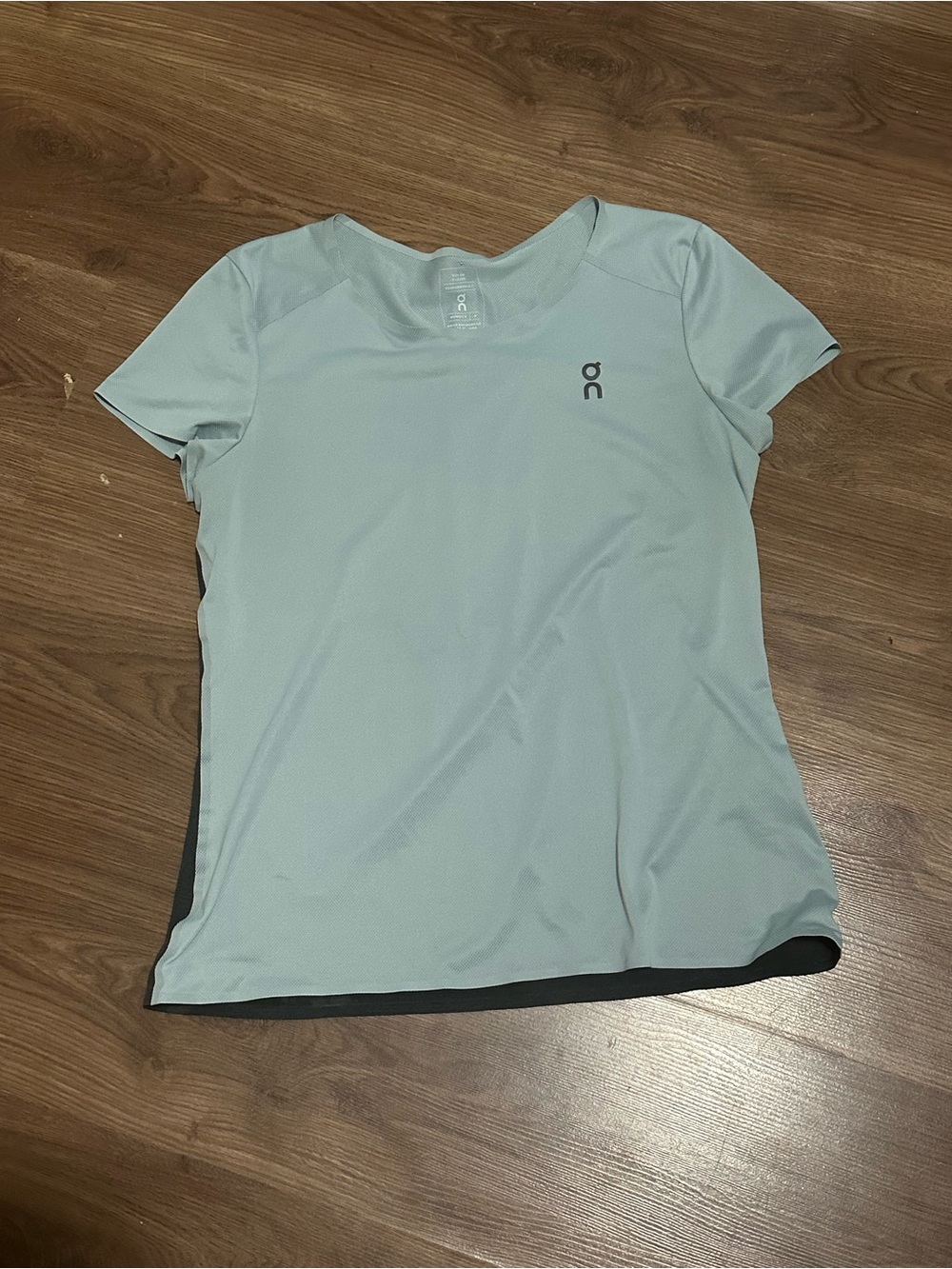 On Running Women's Short Sleeve Athletic Tee - Light Blue